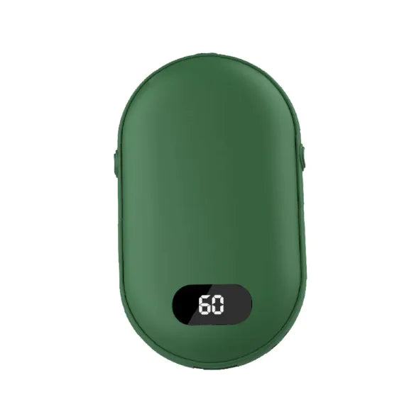 Pebble Power Bank & Hand Warmer: Stay Cozy and Charged Anywhere!