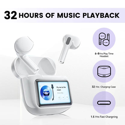 Noise Cancelling Earbuds Touch Control Earbuds Wireless Bluetooth Earbuds Wireless Bluetooth Earbuds Mini Earphones