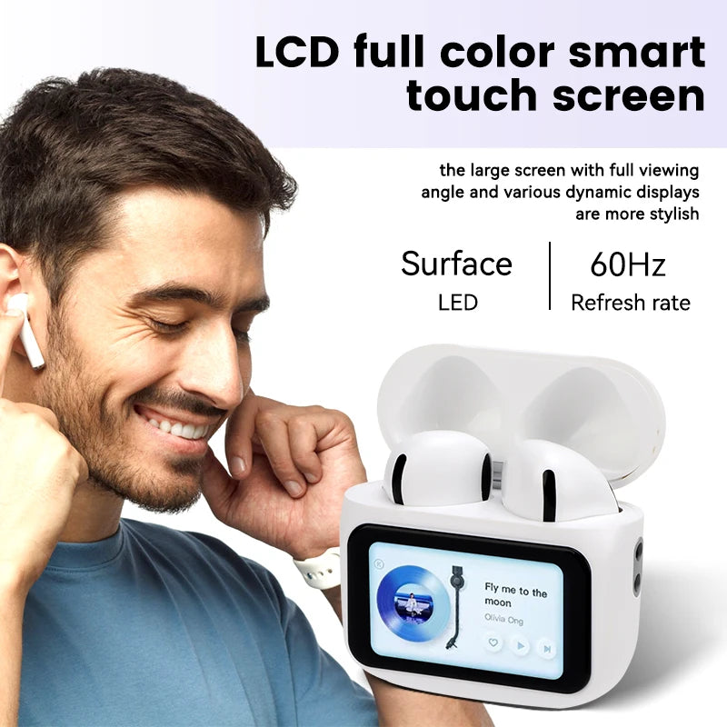 Noise Cancelling Earbuds Touch Control Earbuds Wireless Bluetooth Earbuds Wireless Bluetooth Earbuds Mini Earphones